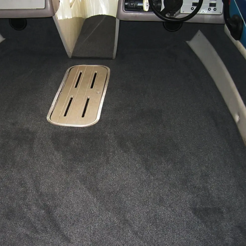 Thumbnail: 3x2m tapis marin antidérapant sol feutre bateau Yacht péniche pont cabine
