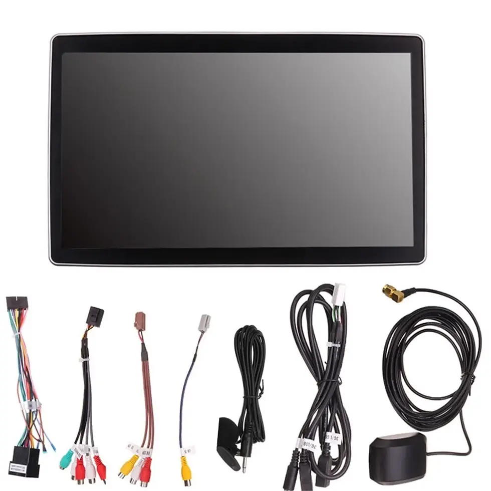 Miniature : PX6 12,8 pouces pour Android 8.1 Radio stéréo de voiture 180 degrés rotatif IPS