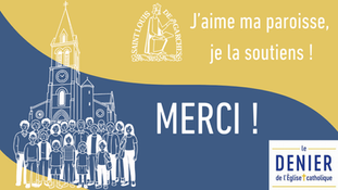 Merci de votre generosité - Denier du Culte