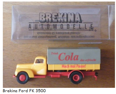 2012 Coca Cola Brekina
