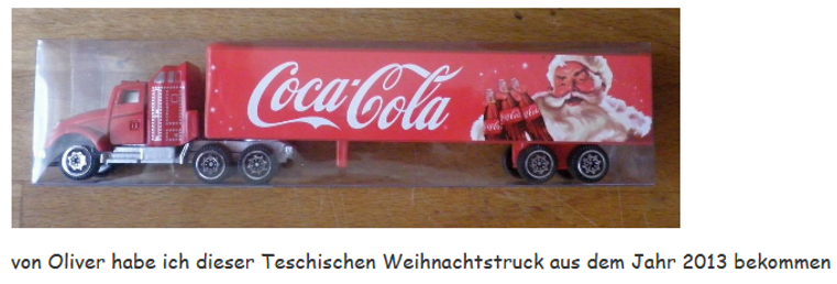 2014 Coca Cola Weihnachtstruck Tschechie