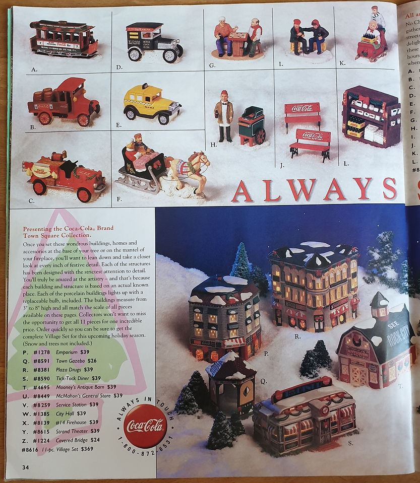 Coca Cola Winter Katalog 1994 Volume 6 S
