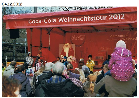 2012 Coca Cola Weihnachtstruck am Zoo Ha