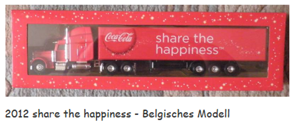 2013 Coca Cola Modell Share the Happines