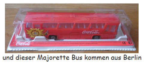 2011 Coca Cola Majorette Bus