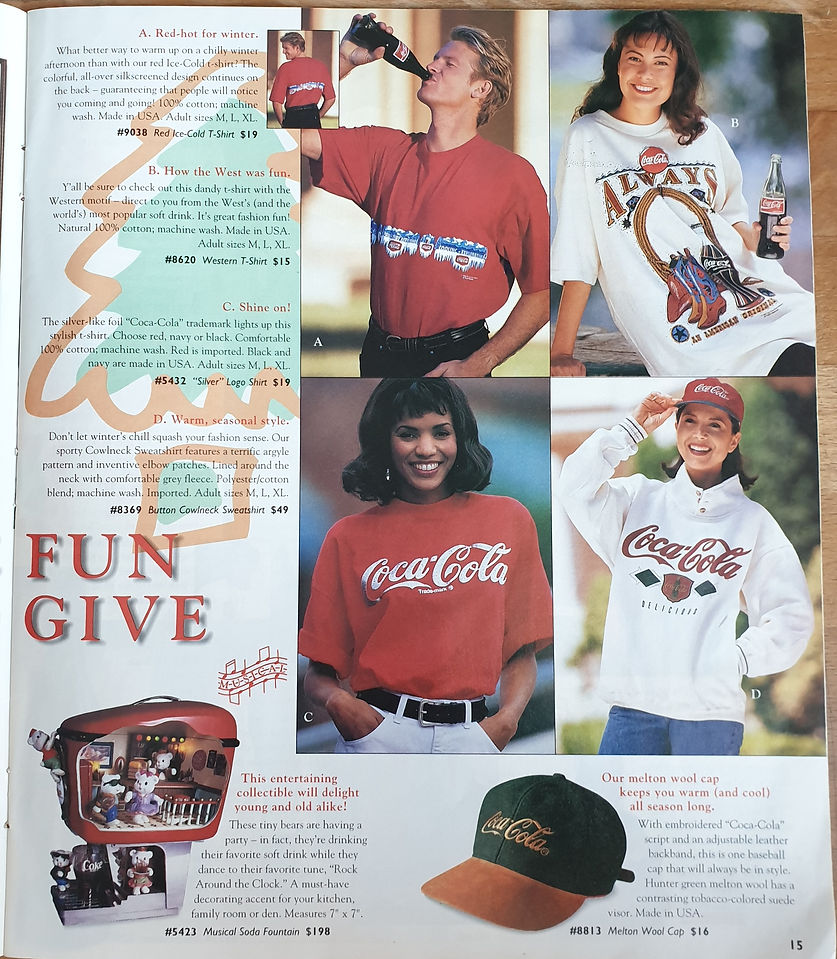 Coca Cola Winter Katalog 1994 Volume 6 S
