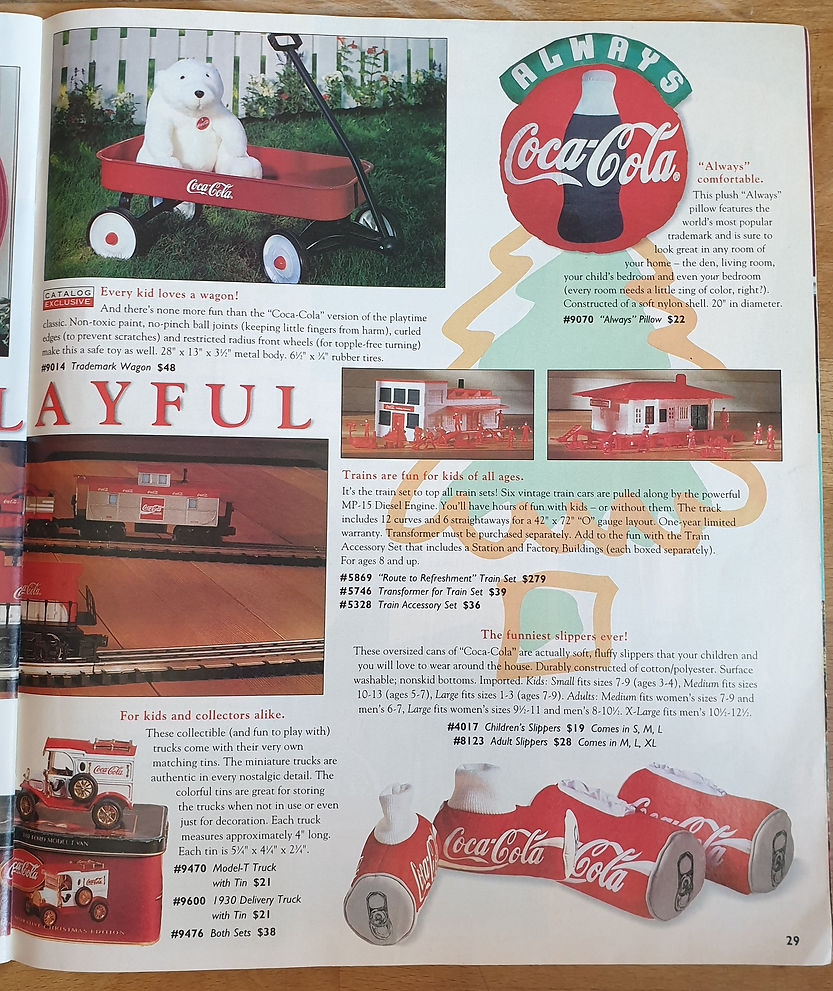 Coca Cola Winter Katalog 1994 Volume 6 S