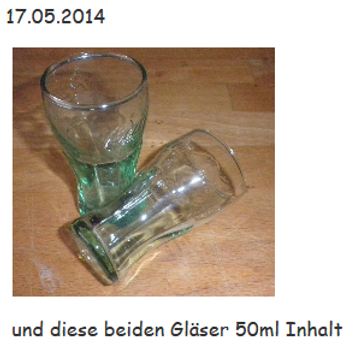2014 Coca Cola Gläser