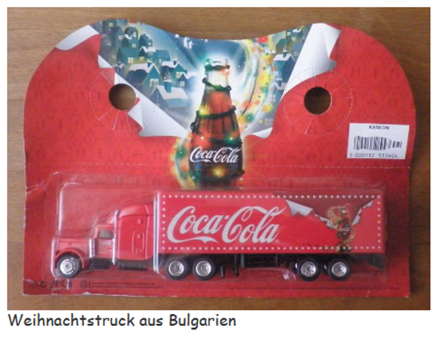 2012 Coca Cola Weihnachtstruck Bulgarien