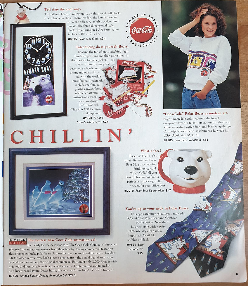 Coca Cola Winter Katalog 1994 Volume 6 S