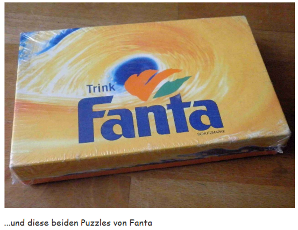 2014 Coca Cola Fanta Puzzle