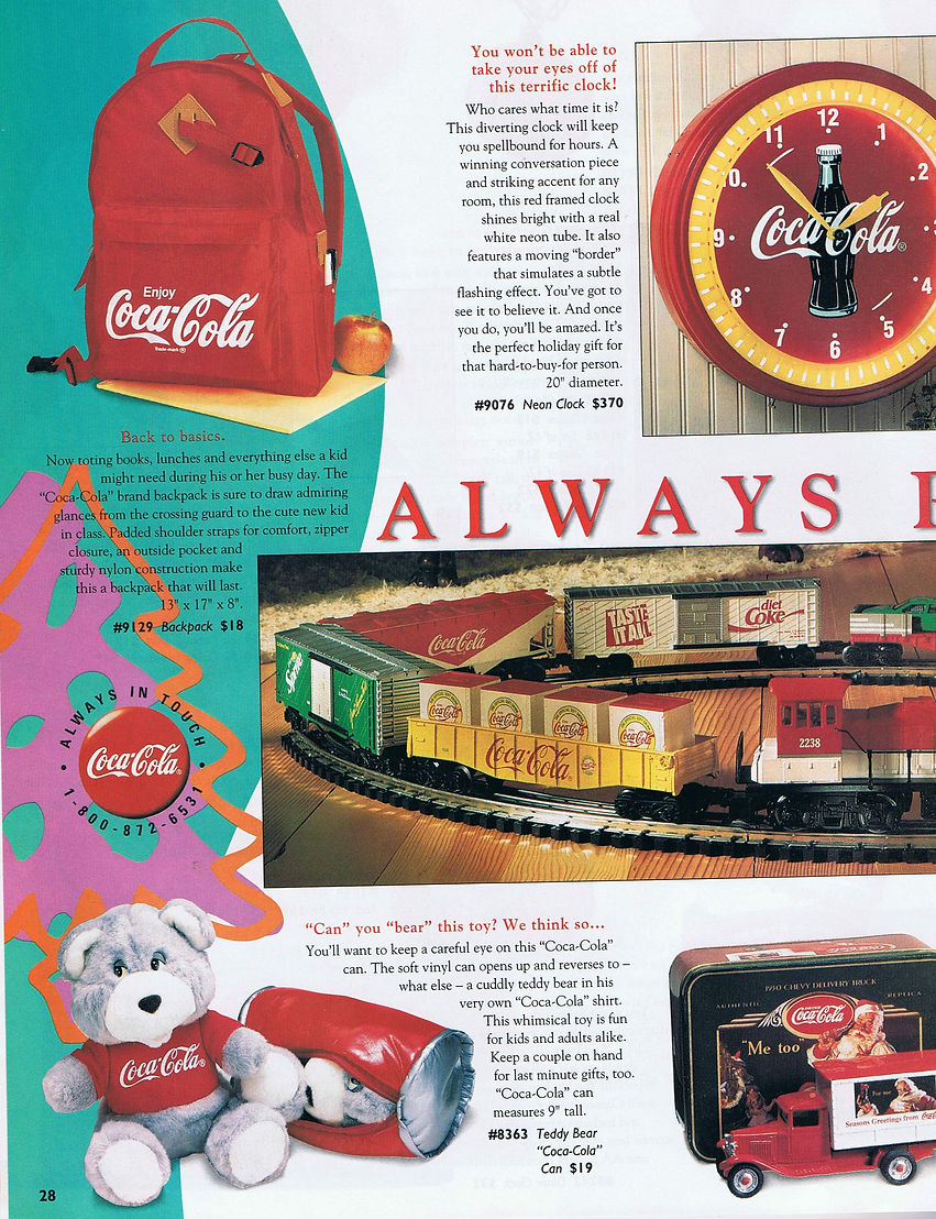 Coca Cola Katalog Winter 1994 Seite 28.j