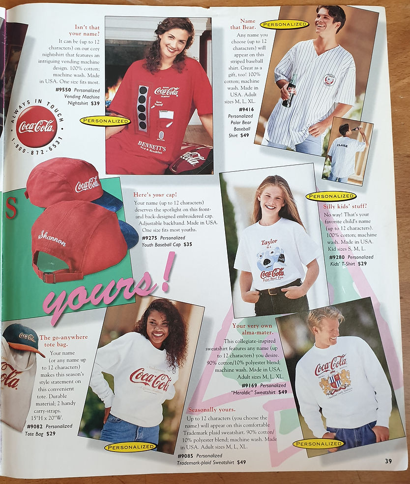 Coca Cola Winter Katalog 1994 Volume 6 S