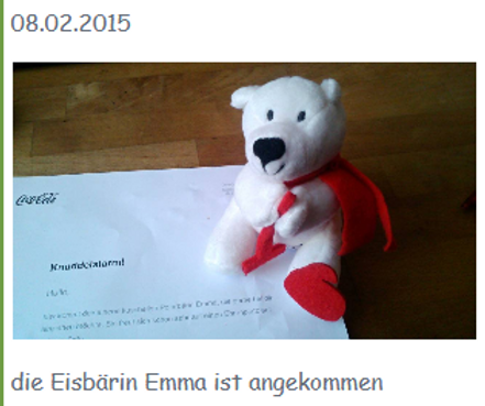 2015 Coca Cola Eisbär Emma