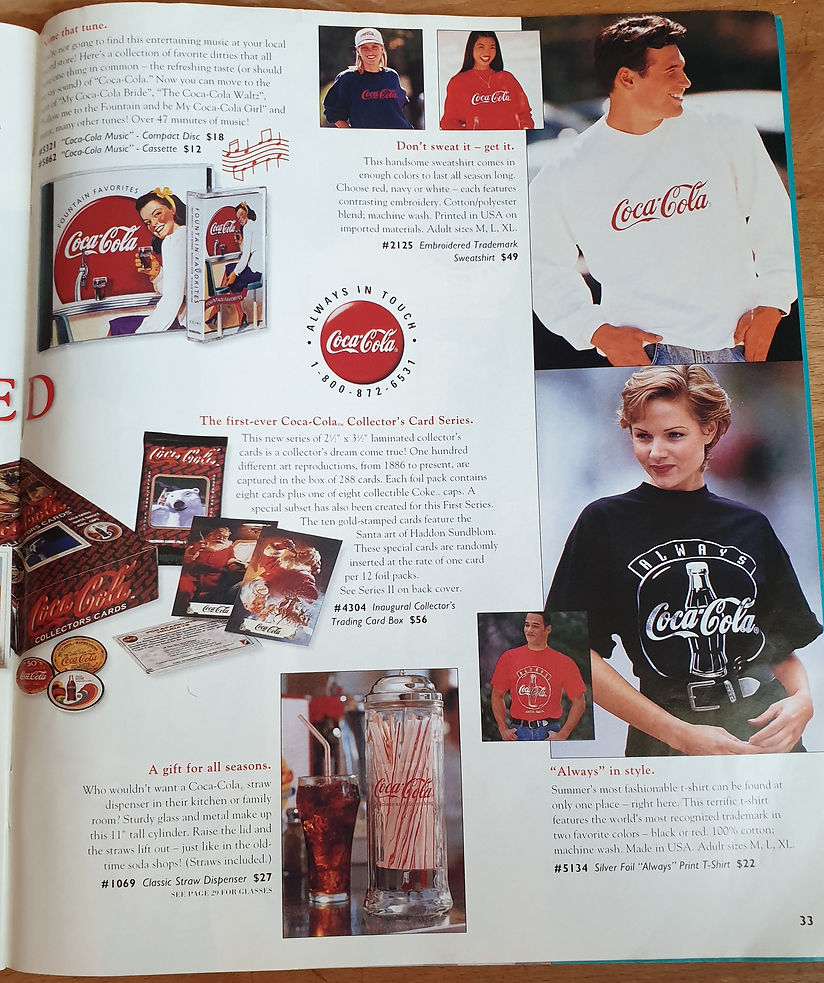 Coca Cola Katalog Sommer 1994 Seite 33.j