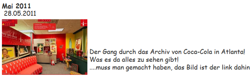 2011 Coca Cola Archiv Rundgang