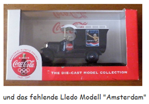 2014 Coca Cola Lledo Olympische Spiele A