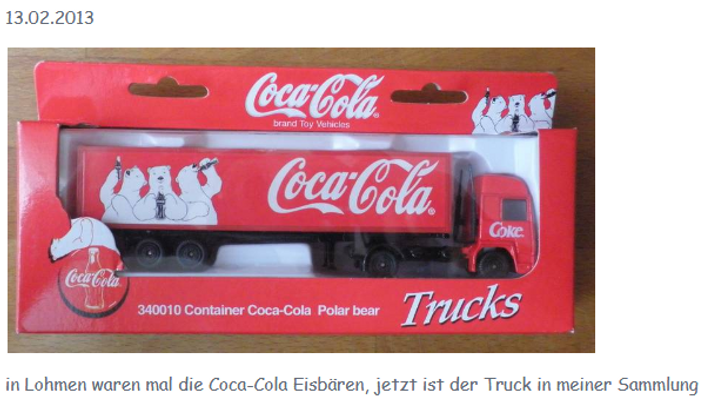 2013 Coca Cola Eisbären Truck
