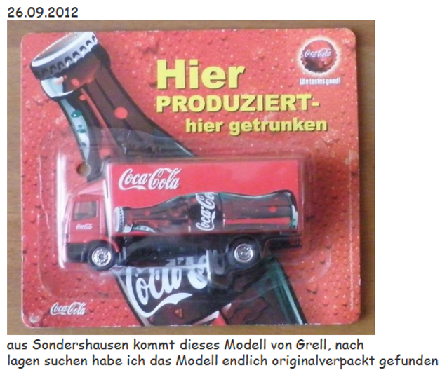 2012 Coca Cola Grell