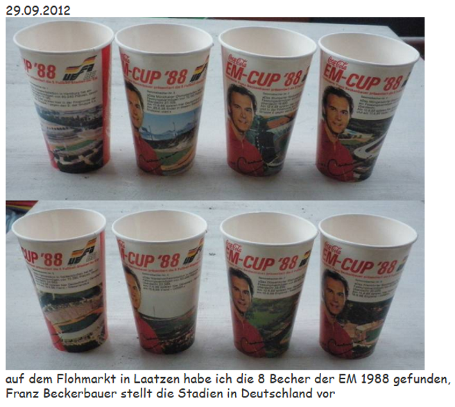 2012 Coca Cola EM 1988 Deutschland