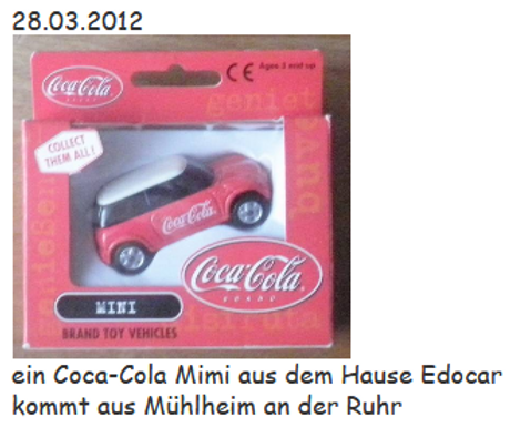 2012 Coca Cola Edocar