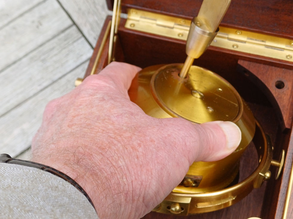 Thumbnail: Hamilton model 21 Marine Chronometer