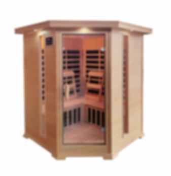 PureInfrared - 4 person corner sauna