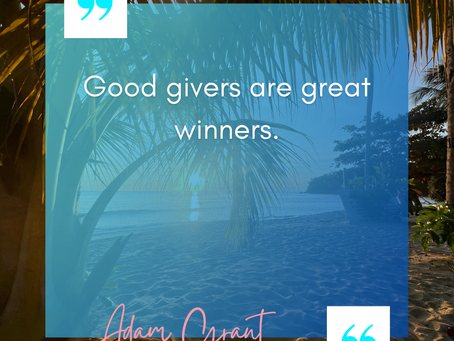 The art of Giving.
