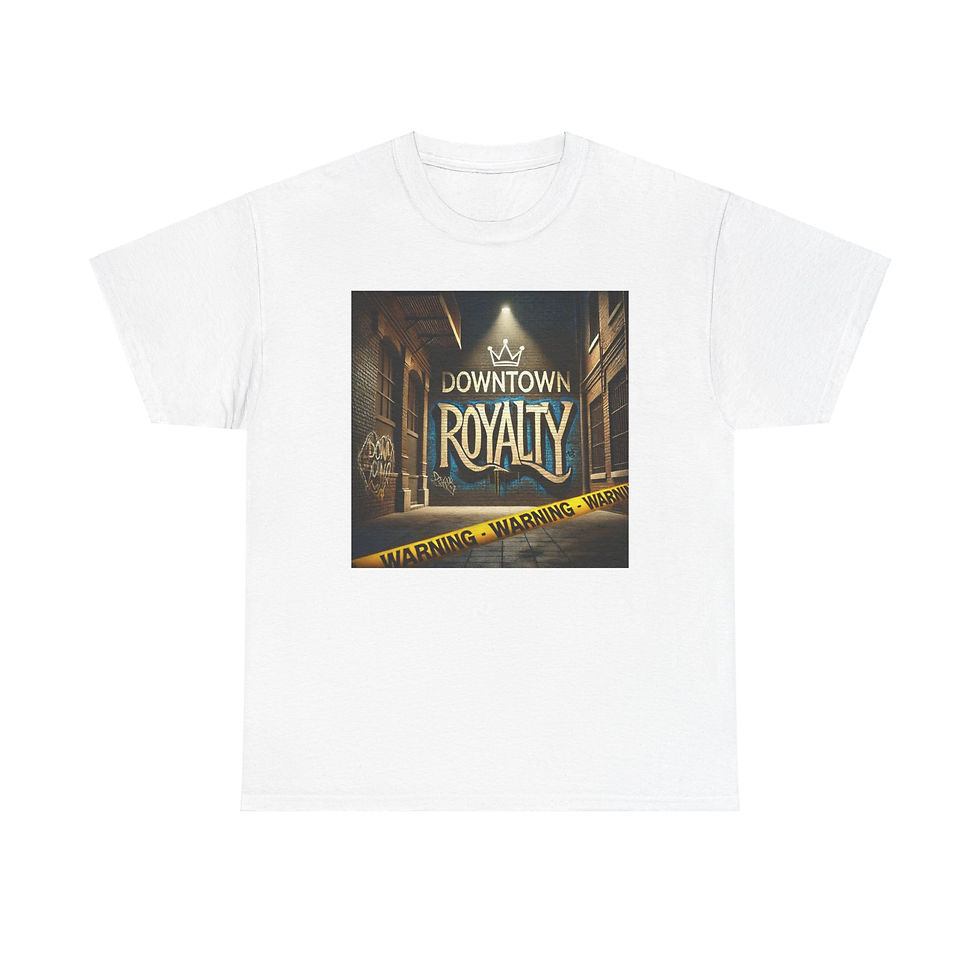 Thumbnail: Warning Unisex Heavy Cotton Tee