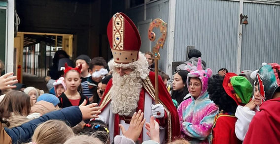 La fête de Saint-Nicolas à l'école Saint-Joseph