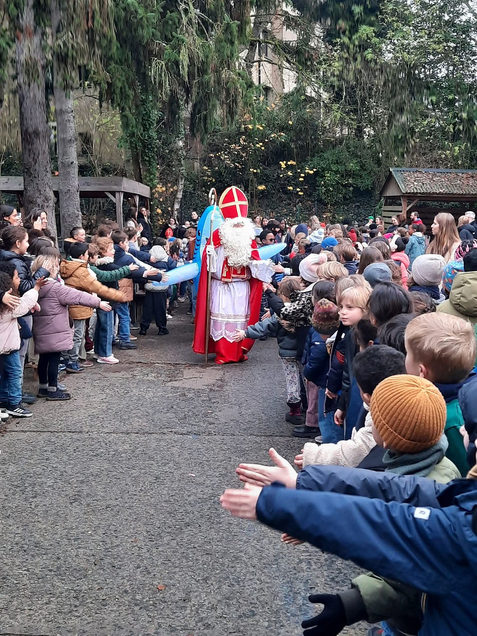 Saint-Nicolas à l'école