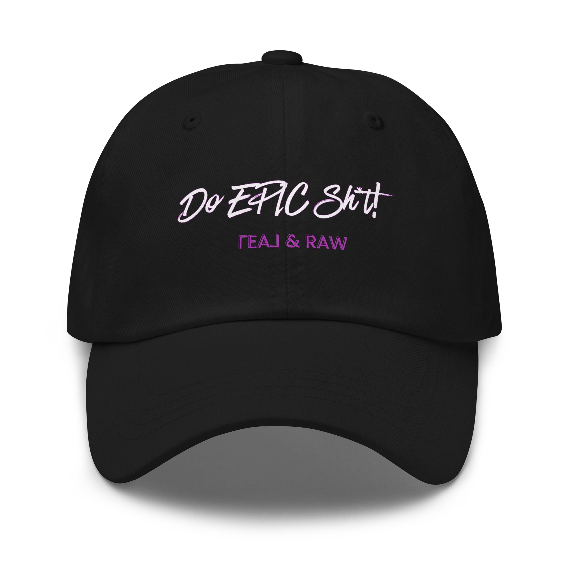 Do Epic Shit Cap Real and Raw Black & Purple