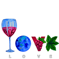 LOVE alphabet painting for wine tasting events in Thailand