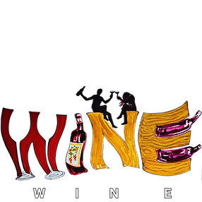 Original art related to Wine Tasting Parties.
