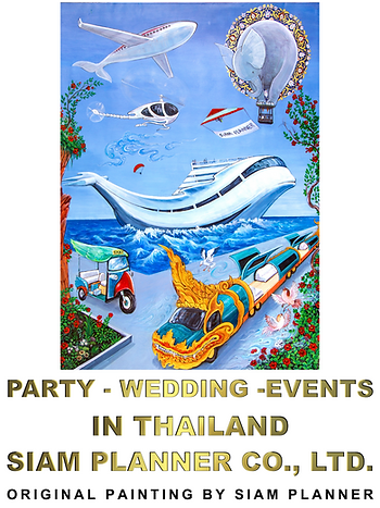 Any place can be turned into a perfect venue for your events here in Thailand.