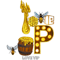 LOVE VIP - Honey Theme painting by Thailand Planner