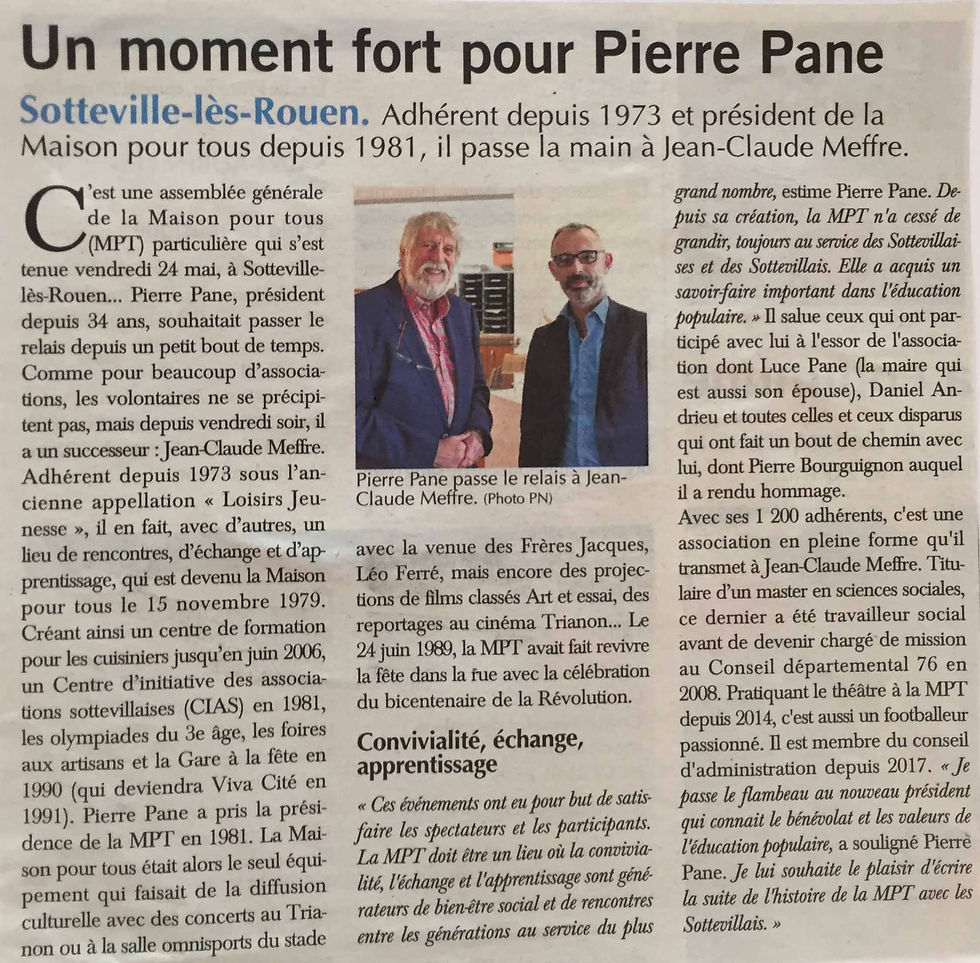 mai 2019 - Paris Normandie