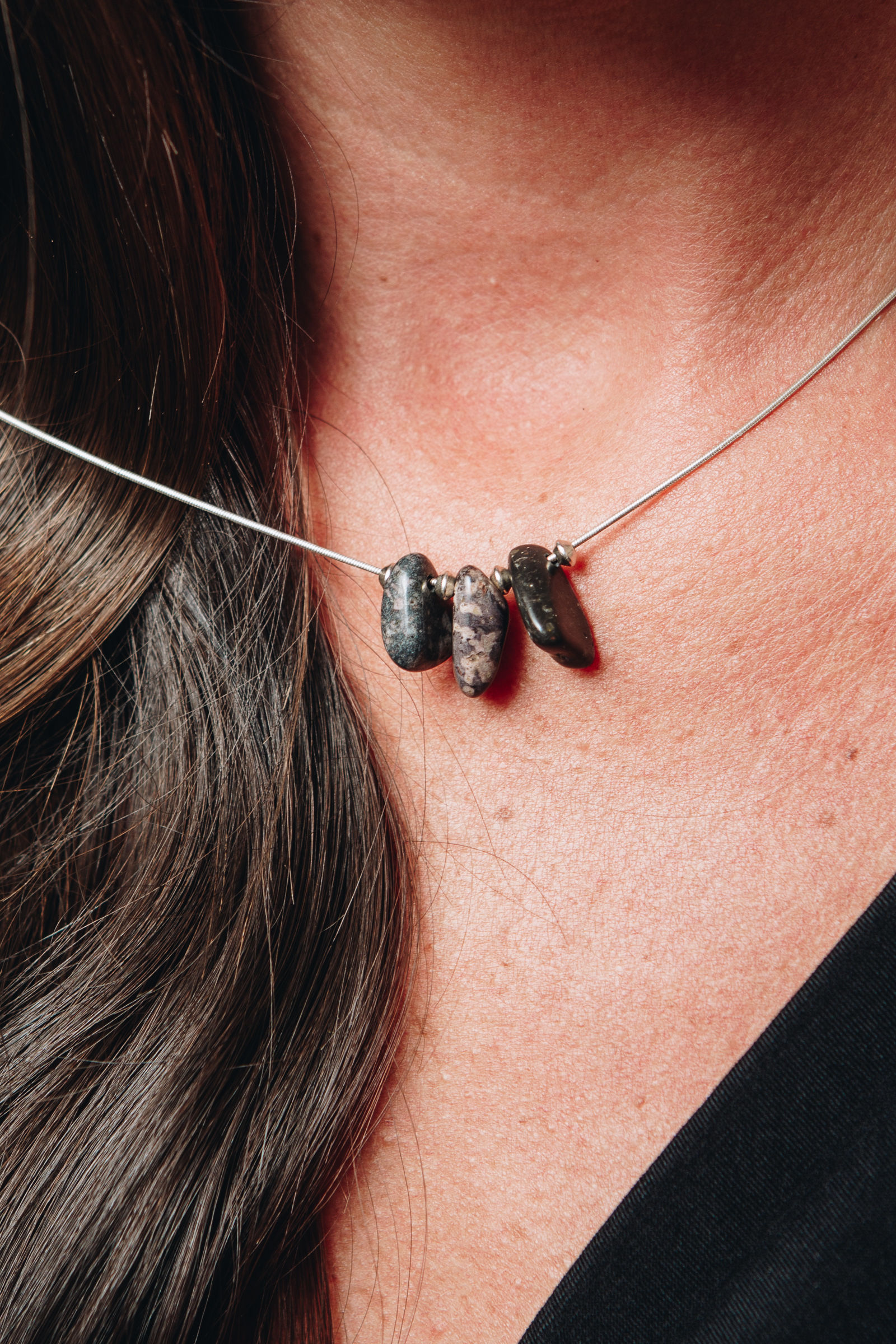 Collier chaine argent