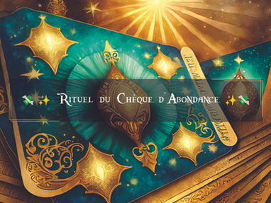 💸 Rituel du Chèque d'Abondance à la Nouvelle Lune