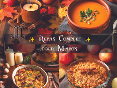 🍁 Repas Complet pour Mabon 🍁 Recettes Détaillées