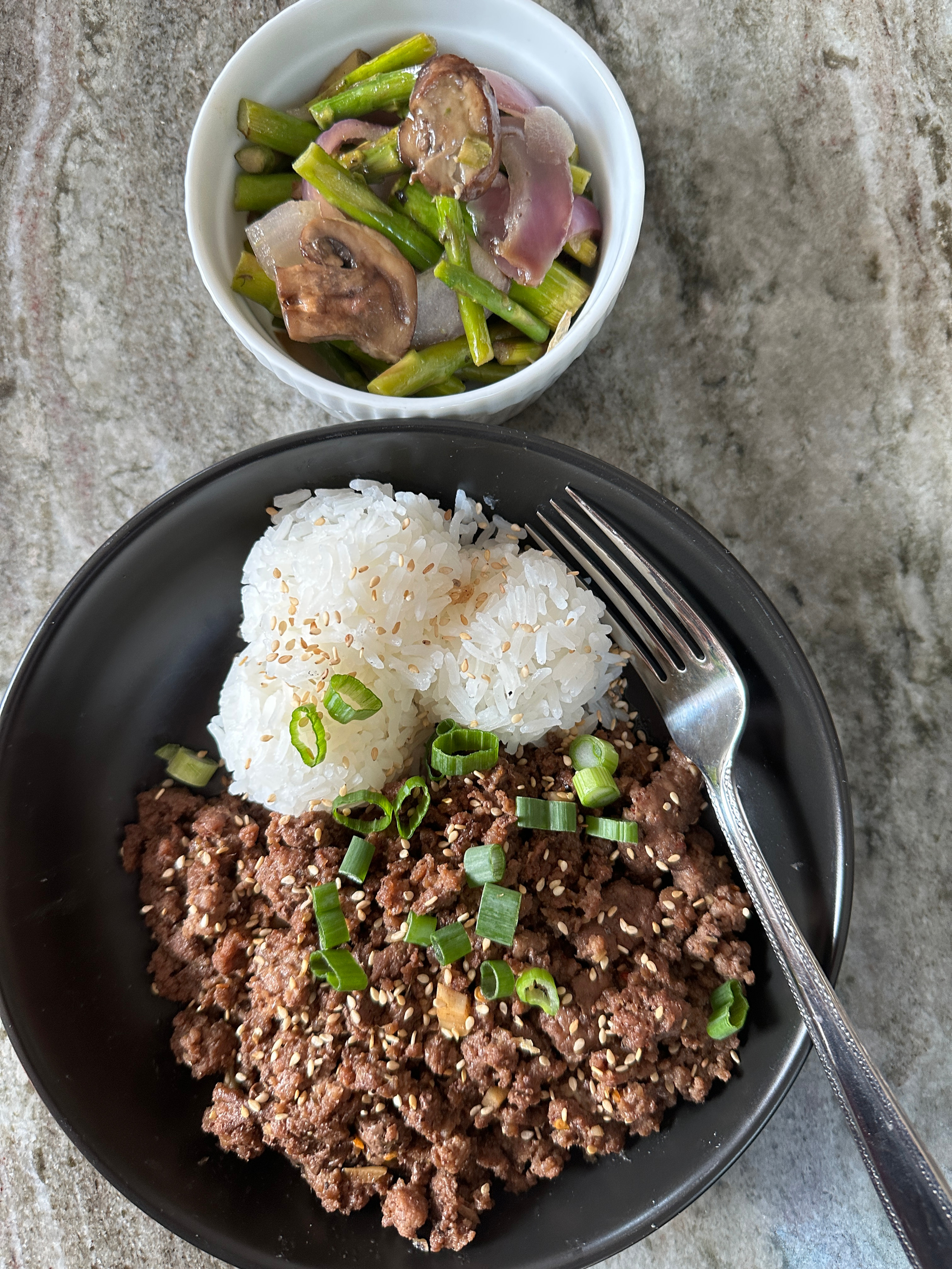 Korean Beef & Rice Bowl