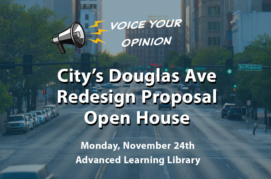 City's Douglas Ave Redesign Proposal - Open House Nov 24