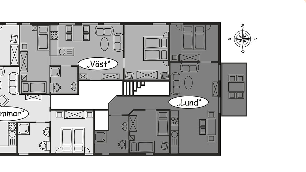 Grundrisse Bauernhaus OG LUND