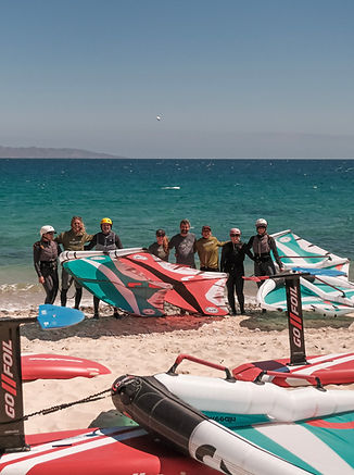 Wingfoil camp in La Ventana Mexico