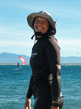 Wingfoil Instructor teaching in La Ventana Mexico