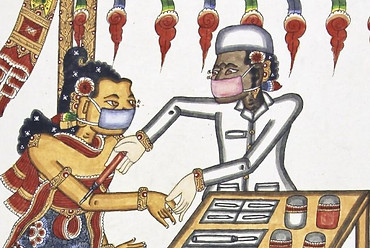 artwork by MANGKU MURIATI