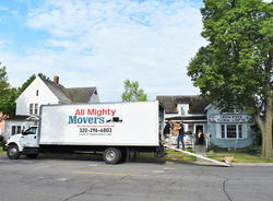 movingtruckwith house