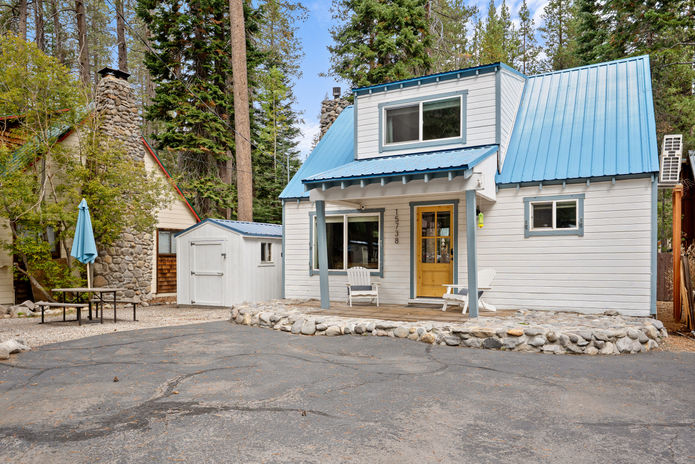 View of the home from the street.