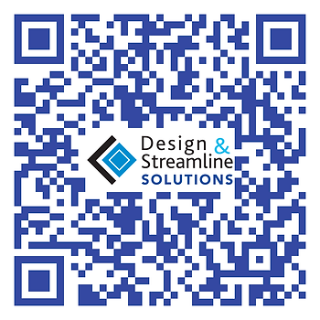 QR Code directing to Design and Streamline Solutions website