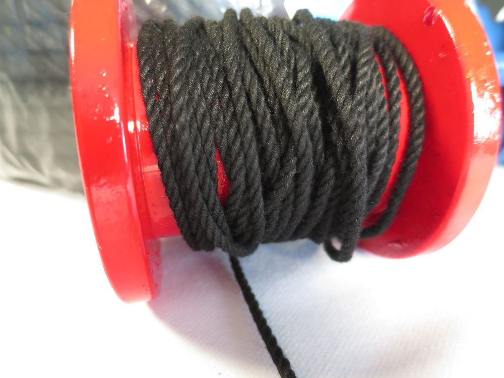 クレモナロープ　黒色　太さ 3mm